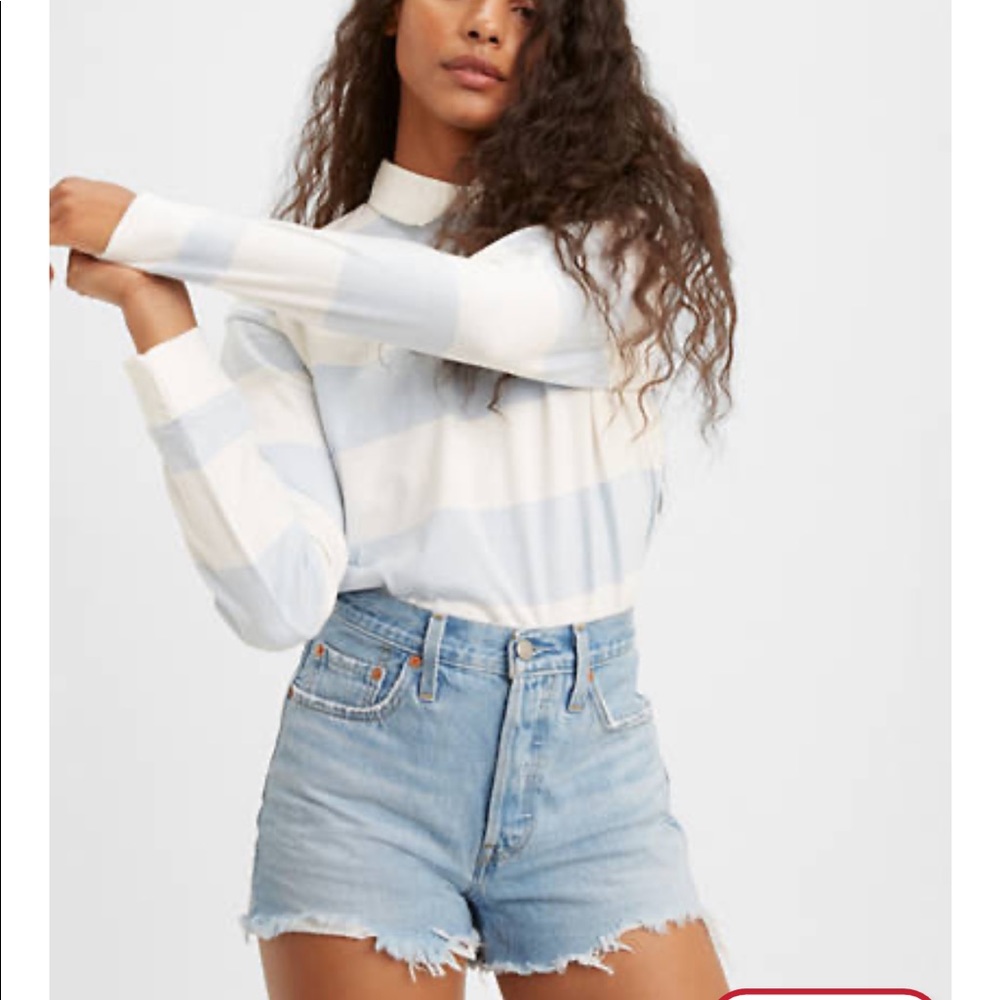 Levi’s high waisted shorts